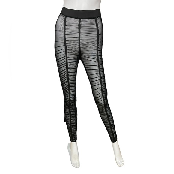 Black Mesh Sheer Leggings
New - Picture 4 of 9